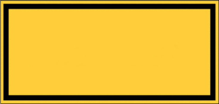 Warnhinweisschild